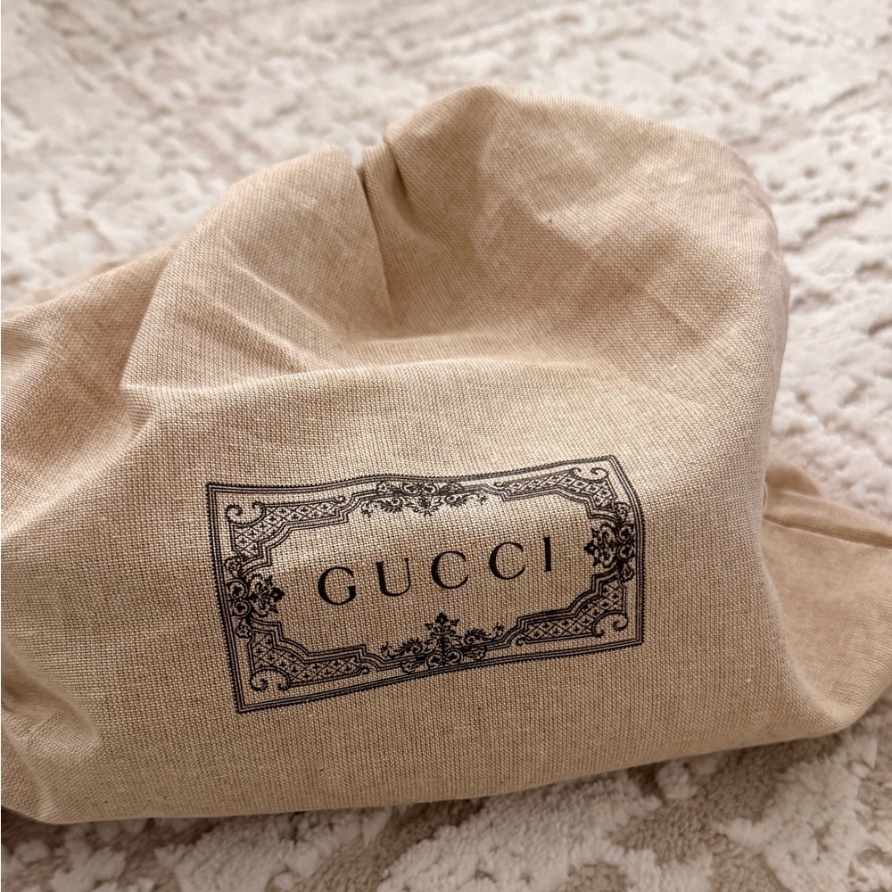 Gucci Horsebit 1955 Crystal Shoulder Bag Pink Leather Gold Chain NEW w Box - Picture 2 of 6